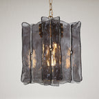 Kasy Modern 1-Light Pendant Lights Glass Island Lights for Dining Room