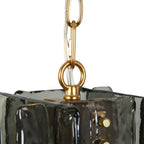 Kasy Modern 1-Light Pendant Lights Glass Island Lights for Dining Room