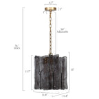 Kasy Modern 1-Light Pendant Lights Glass Island Lights for Dining Room