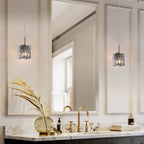 Kasy Modern 1-Light Pendant Lights Glass Island Lights for Dining Room