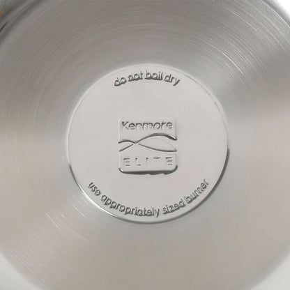 Kenmore Elite Devon 10 Piece Heavy Gauge Stainless Steel Cookware Set