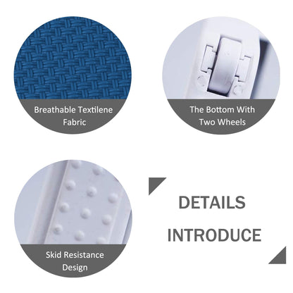 Kozyard Alan Full Flat Aluminum and Polypropylene Resin Legs Patio Reclining Adjustable Chaise Lounge