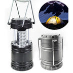 LED Collapsible Portable Military Tac Lantern, Outdoor Battery Ultra Bright Light Collapsible Hand Lamp - Camping Survival Lamp