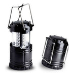 LED Collapsible Portable Military Tac Lantern, Outdoor Battery Ultra Bright Light Collapsible Hand Lamp - Camping Survival Lamp