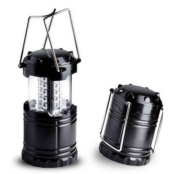 LED Collapsible Portable Military Tac Lantern, Outdoor Battery Ultra Bright Light Collapsible Hand Lamp - Camping Survival Lamp
