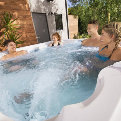 Lifesmart LS450DX 7-Person 22-Jet 110v Plug and Play Spa with Waterfall