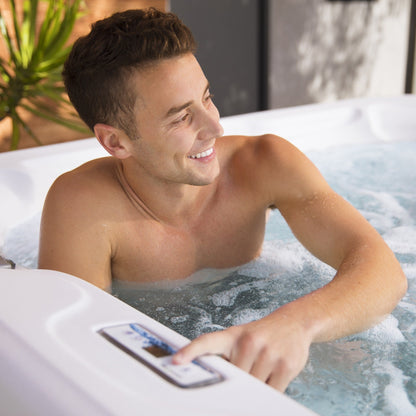 Lifesmart LS450DX 7-Person 22-Jet 110v Plug and Play Spa with Waterfall