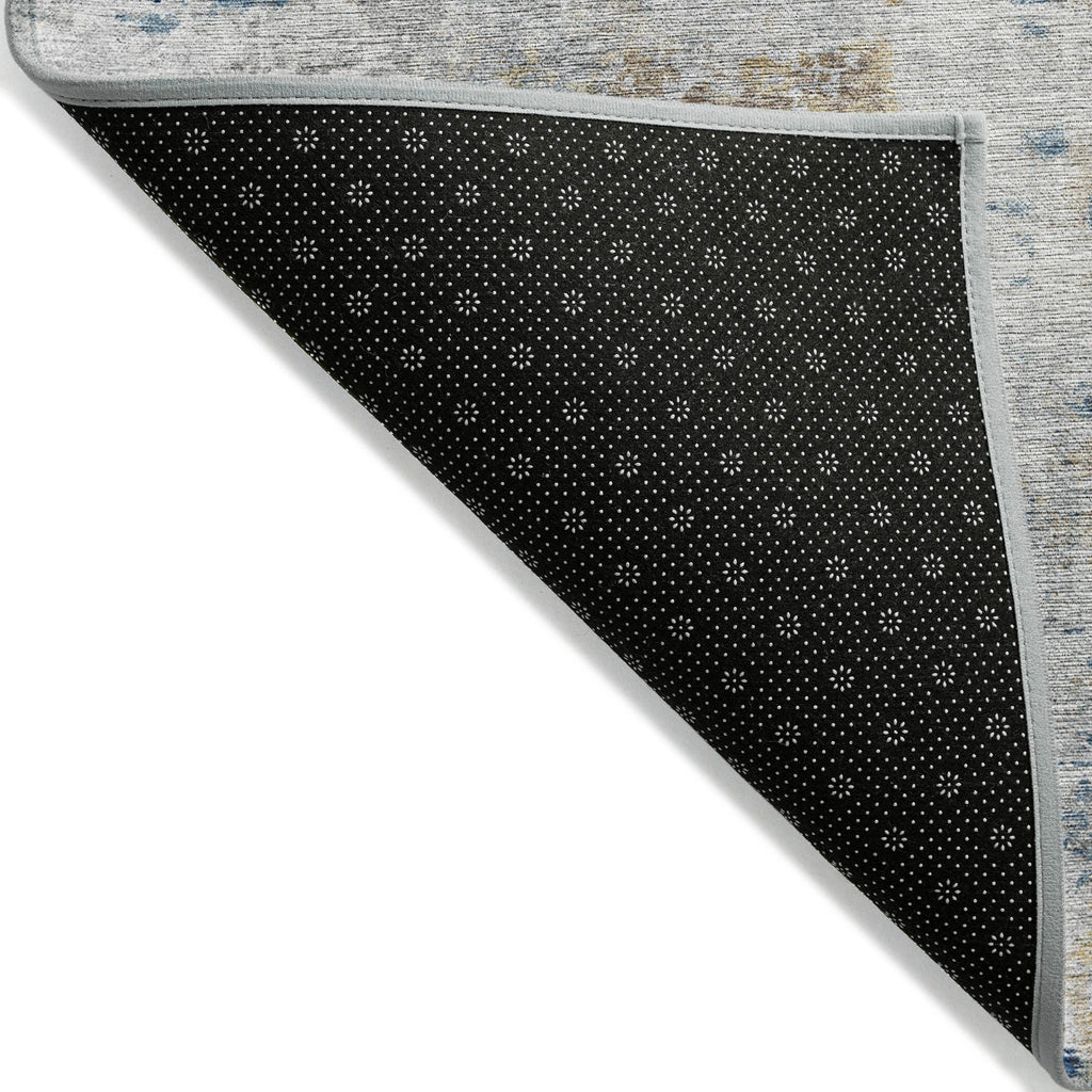 Machine Washable Indoor/ Outdoor Chantille Abstract Modern Rug