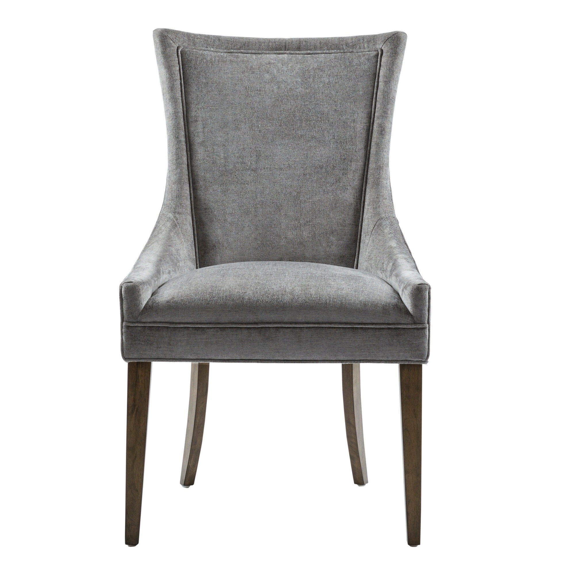 Madison Park Signature Ultra Upholstered Dining Side Chairs With Wood Legs (Set of 2) - N/A