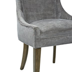 Madison Park Signature Ultra Upholstered Dining Side Chairs With Wood Legs (Set of 2) - N/A