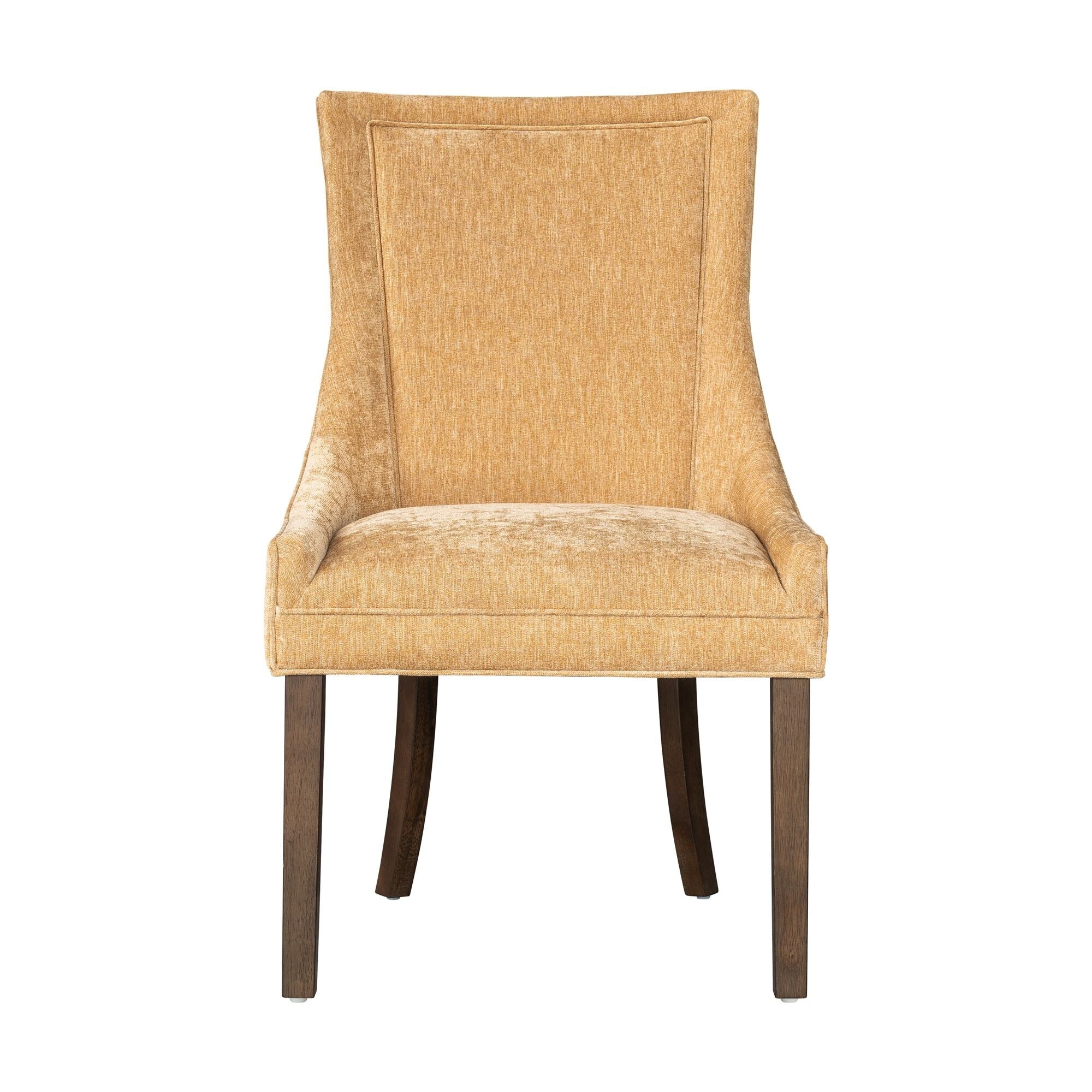 Madison Park Signature Ultra Upholstered Dining Side Chairs With Wood Legs (Set of 2) - N/A