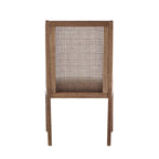 Maurers Cane and Wood Upholstered Dining Chairs (Set of 2) by Christopher Knight Home