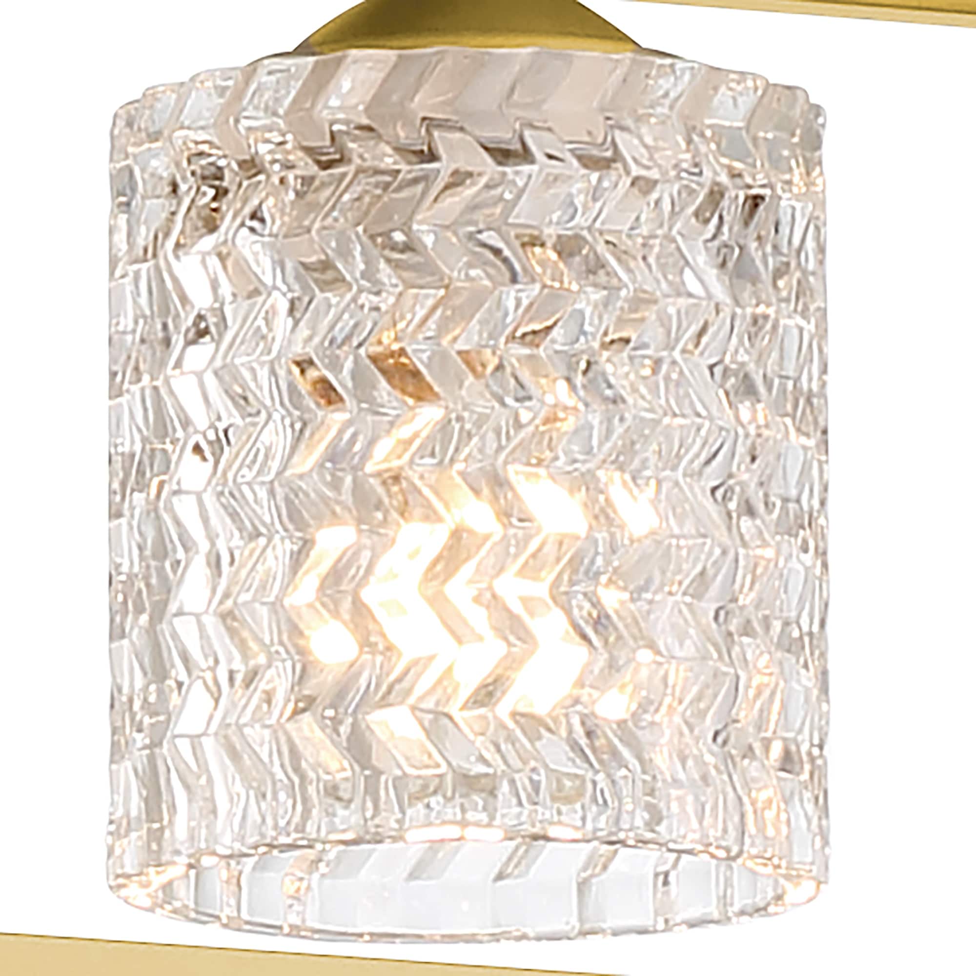 37in Mid-century Modern 5-light Crystal Rectangle Chandelier for Dining Room - 37 inches