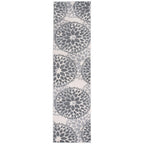 World Rug Gallery Modern Floral Circles Area Rug