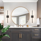 1-Light 23.6 in. Modern Linear Dimmable Integrated LED Bathroom Vanity Light Wall Sconce