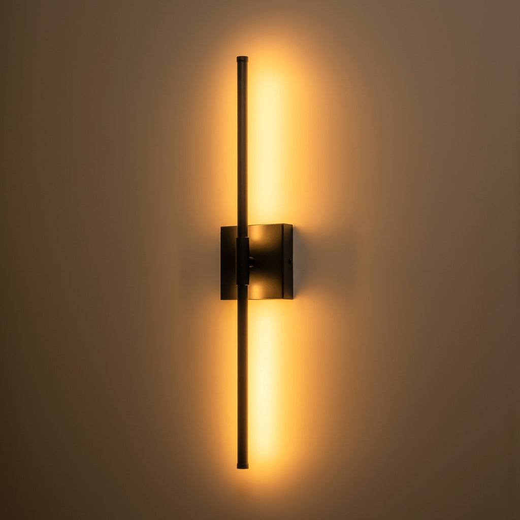 1-Light 23.6 in. Modern Linear Dimmable Integrated LED Bathroom Vanity Light Wall Sconce