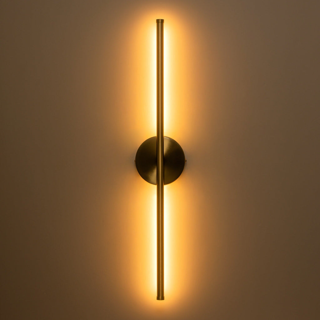 1-Light 23.6 in. Modern Linear Dimmable Integrated LED Bathroom Vanity Light Wall Sconce