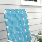 Outsunny Set of 2 Patio Folding Chairs, Classic Outdoor Camping Chairs, Portable Lawn Chairs for Camping