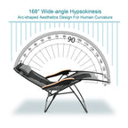 Oversize XL Padded Zero Gravity Lounge Chair Wider Armrest Adjustable Recliner with Cup Holder - N/A