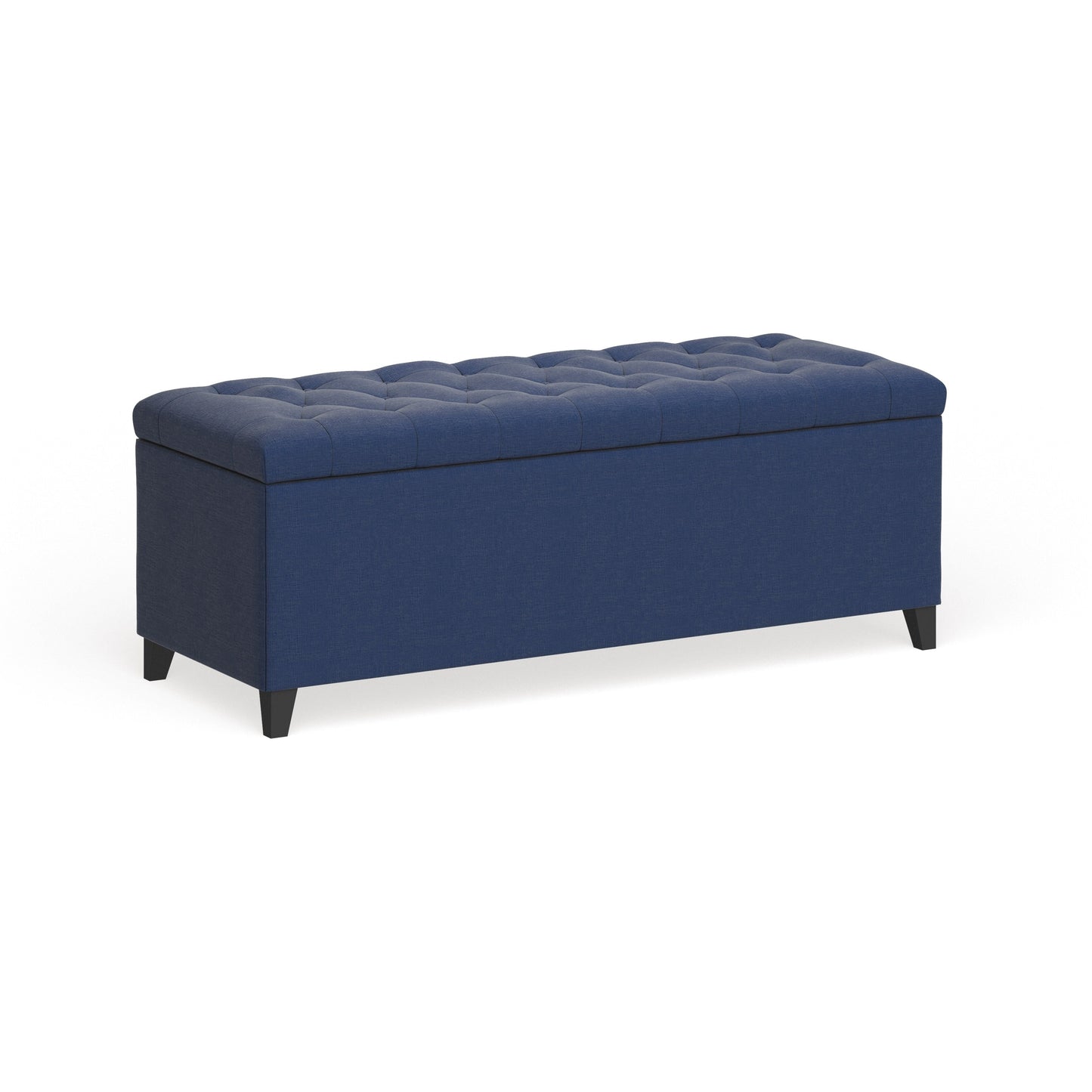 Madison Park Sasha Tufted Top Upholstered Storage Bench
