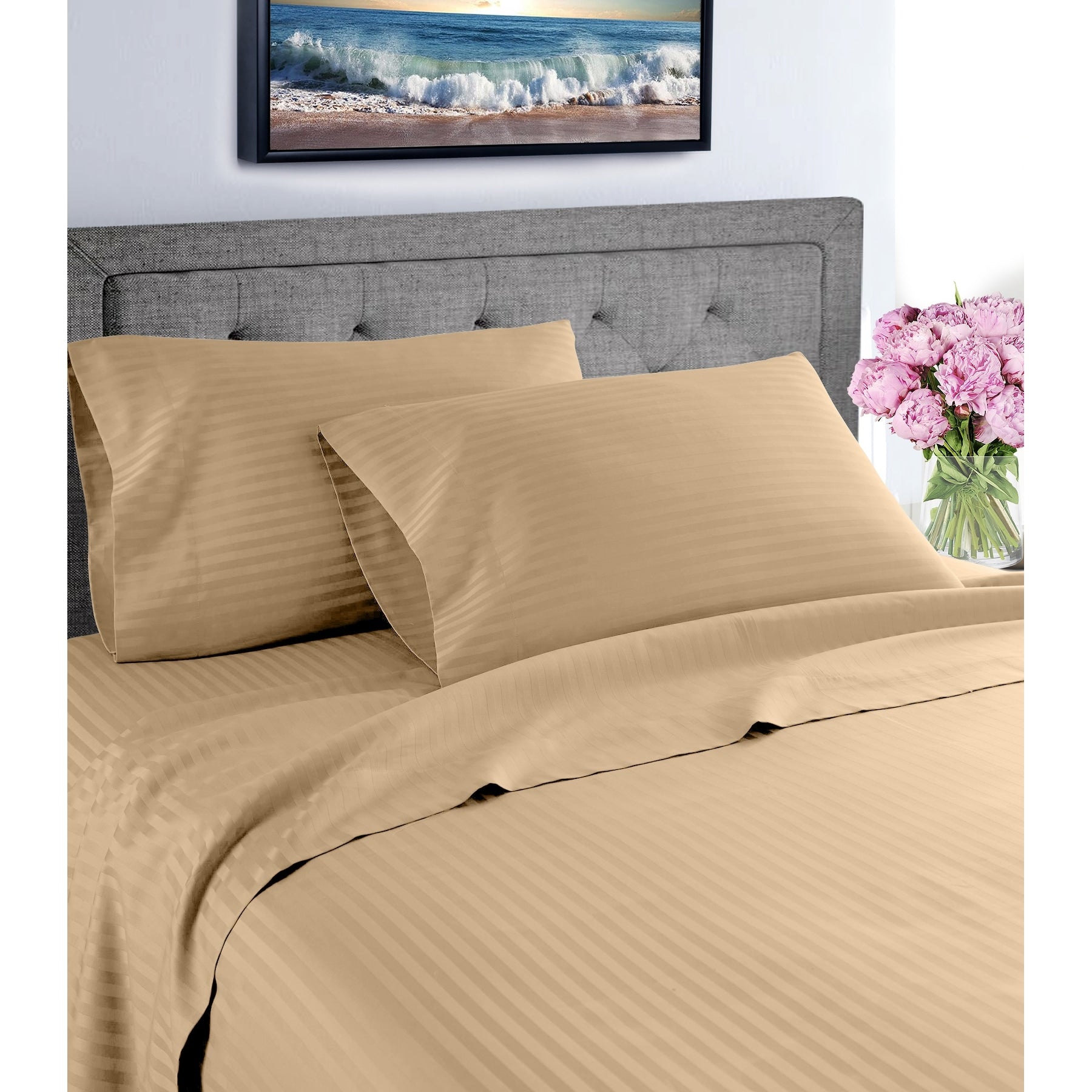 1000 Thread Count Cotton-rich Deep Pocket Sheet Set