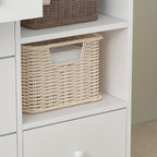 Premium White 5-Drawer Dresser with Baby Changing Table by Kerrogee - 47.2L