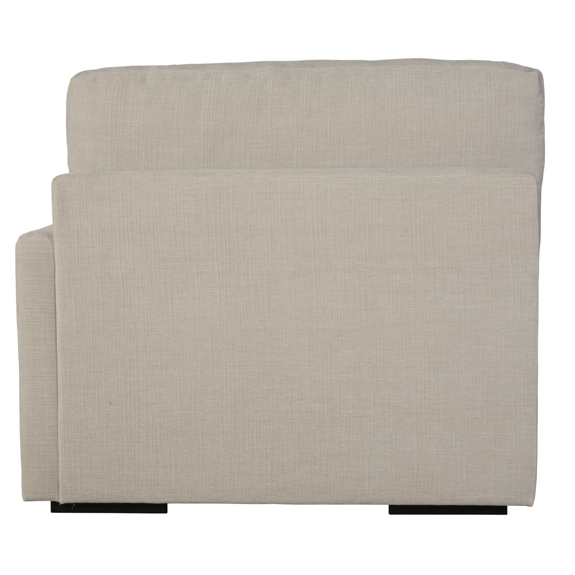 Refuge Solid Modular Right Arm Seat for Sectional Sofa - 43.25 - Sand Gray