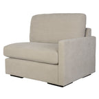 Refuge Solid Modular Right Arm Seat for Sectional Sofa - 43.25 - Sand Gray