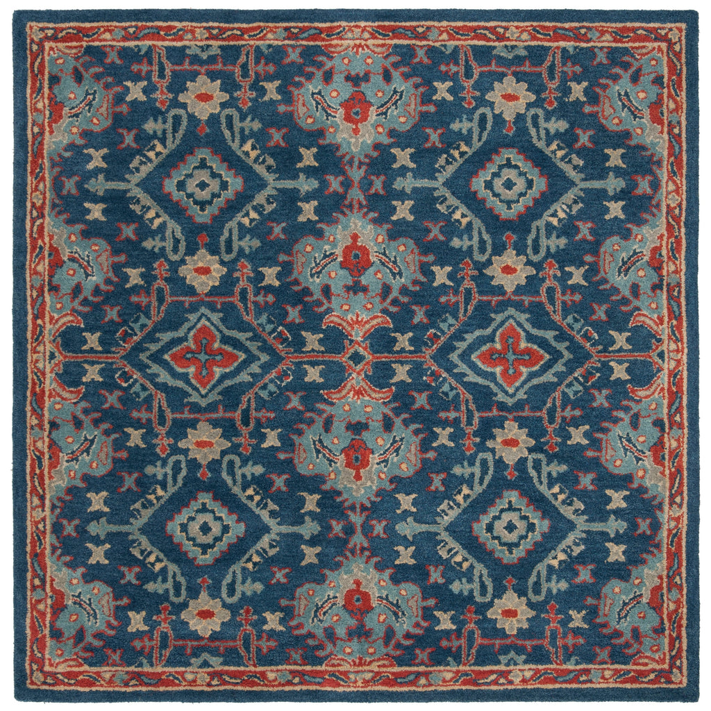 SAFAVIEH Handmade Heritage Pauliina Traditional Oriental Wool Rug