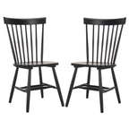 SAFAVIEH Suhair Spindle Farmhouse Dining Chair (Set of 2) - 20.5 x 21 x 36 - 21W x 21D x 36H