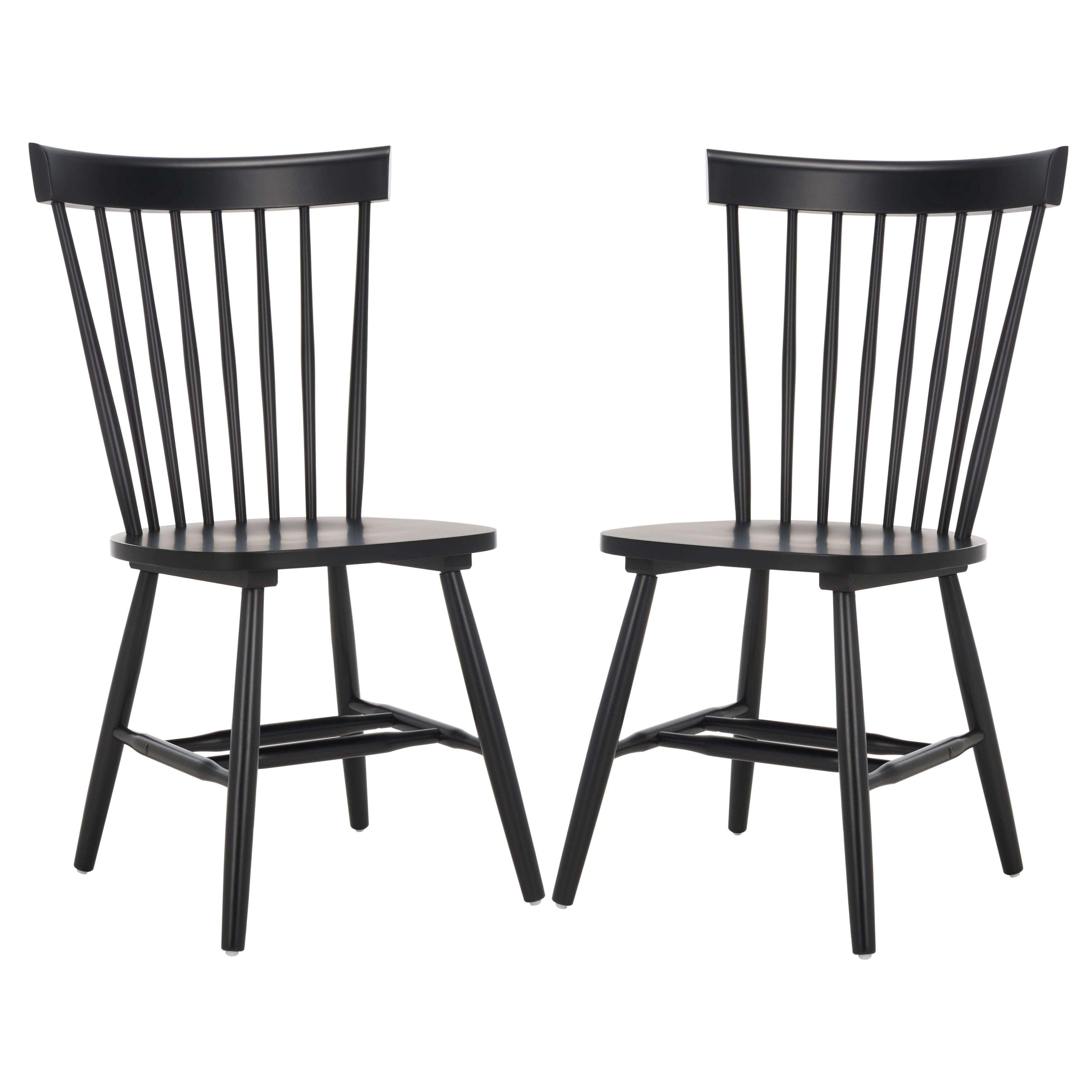 SAFAVIEH Suhair Spindle Farmhouse Dining Chair (Set of 2) - 20.5 x 21 x 36 - 21W x 21D x 36H