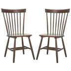 SAFAVIEH Suhair Spindle Farmhouse Dining Chair (Set of 2) - 20.5 x 21 x 36 - 21W x 21D x 36H