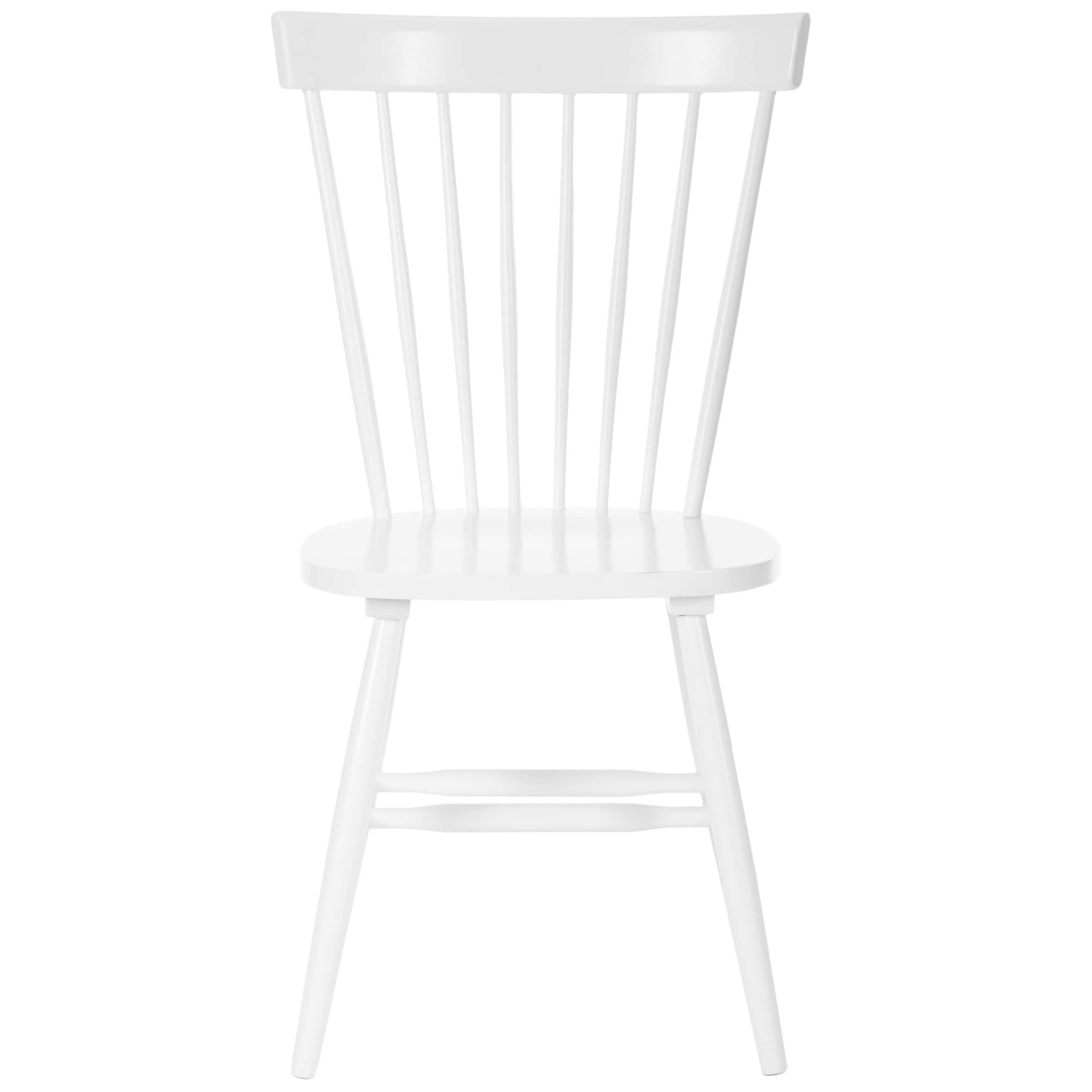 SAFAVIEH Suhair Spindle Farmhouse Dining Chair (Set of 2) - 20.5 x 21 x 36 - 21W x 21D x 36H