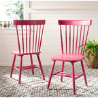 SAFAVIEH Suhair Spindle Farmhouse Dining Chair (Set of 2) - 20.5 x 21 x 36 - 21W x 21D x 36H