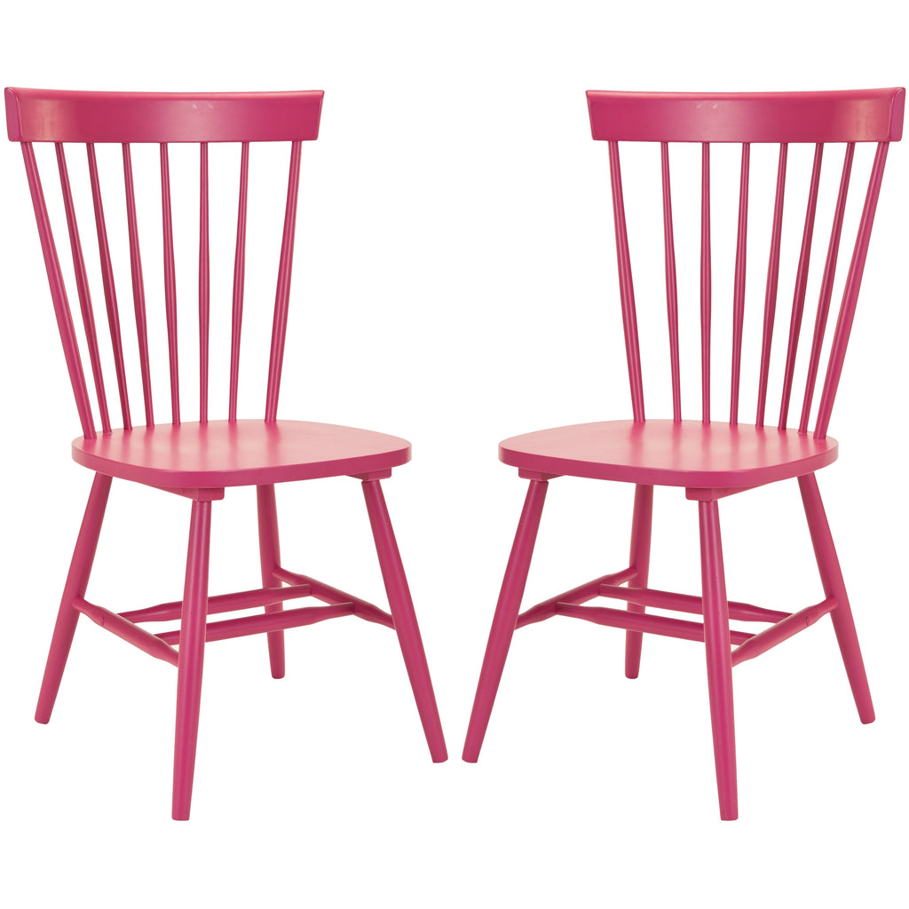 SAFAVIEH Suhair Spindle Farmhouse Dining Chair (Set of 2) - 20.5 x 21 x 36 - 21W x 21D x 36H