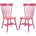 SAFAVIEH Suhair Spindle Farmhouse Dining Chair (Set of 2) - 20.5 x 21 x 36 - 21W x 21D x 36H