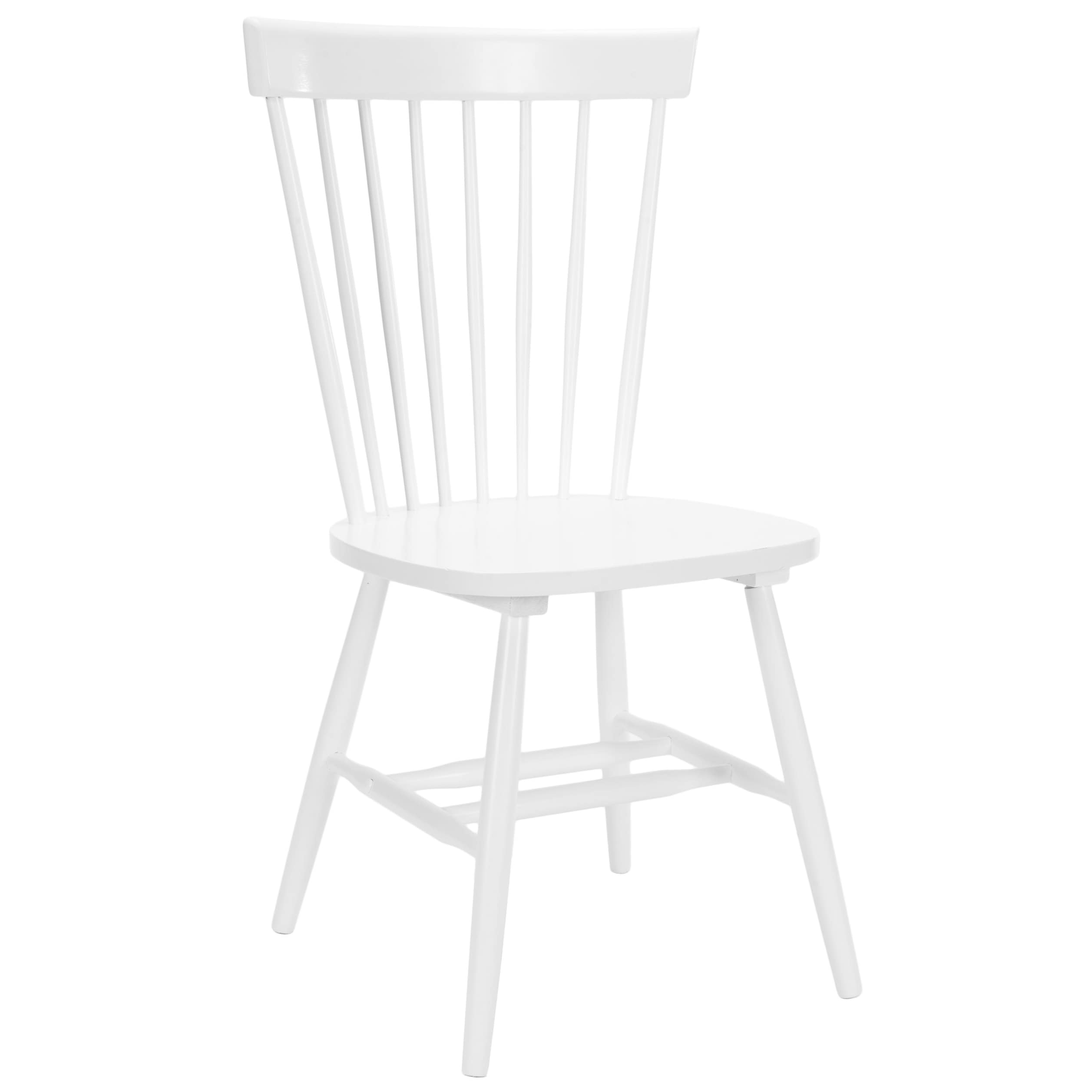 SAFAVIEH Suhair Spindle Farmhouse Dining Chair (Set of 2) - 20.5 x 21 x 36 - 21W x 21D x 36H
