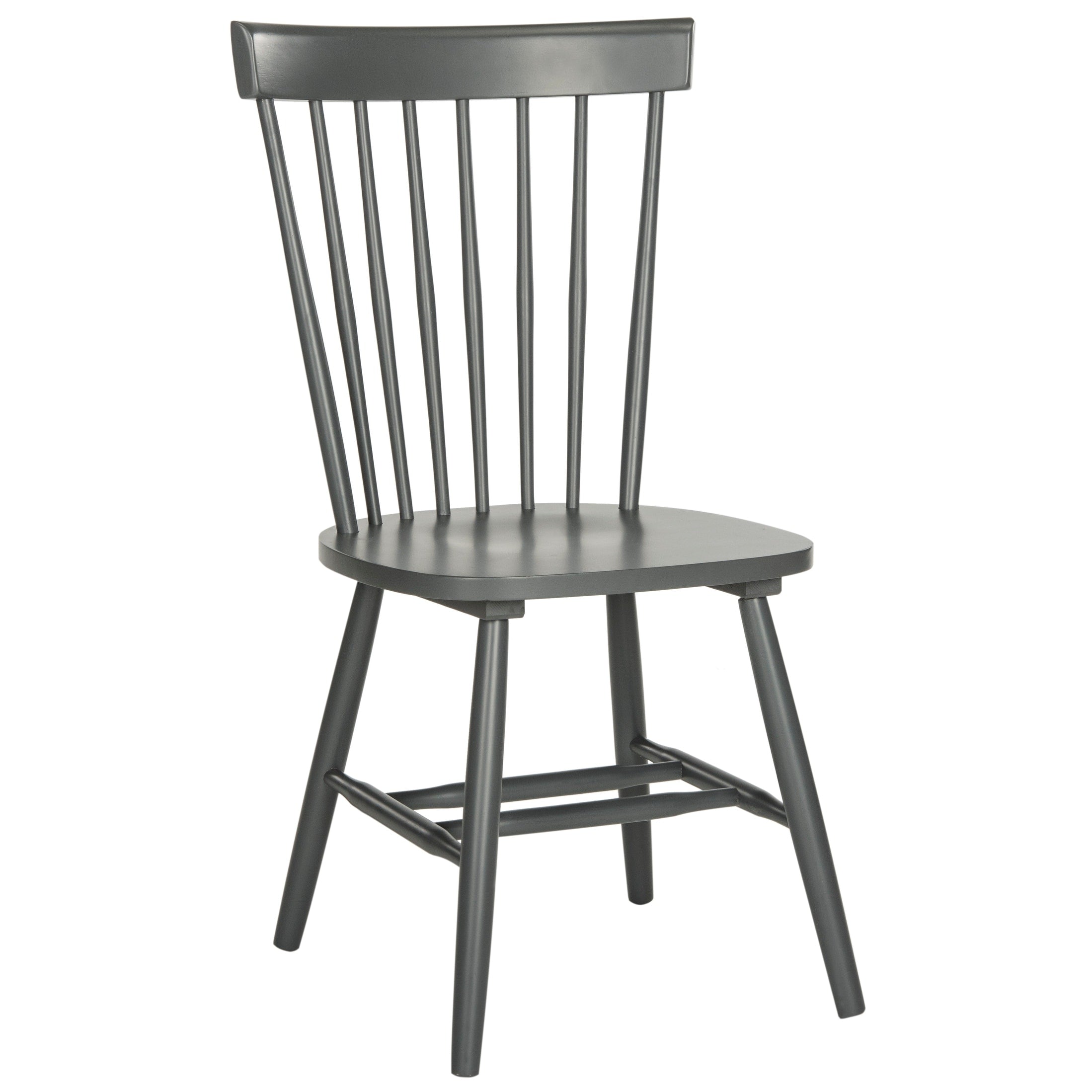 SAFAVIEH Suhair Spindle Farmhouse Dining Chair (Set of 2) - 20.5 x 21 x 36 - 21W x 21D x 36H