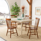 SAFAVIEH Suhair Spindle Farmhouse Dining Chair (Set of 2) - 20.5 x 21 x 36 - 21W x 21D x 36H