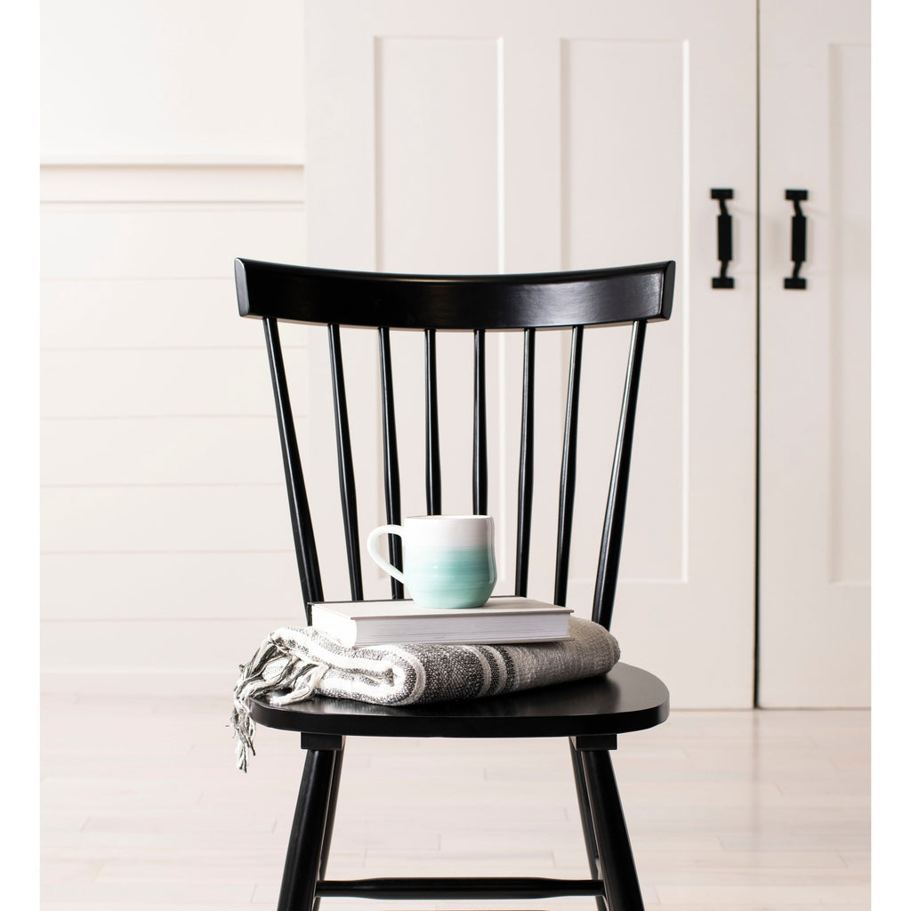 SAFAVIEH Suhair Spindle Farmhouse Dining Chair (Set of 2) - 20.5 x 21 x 36 - 21W x 21D x 36H