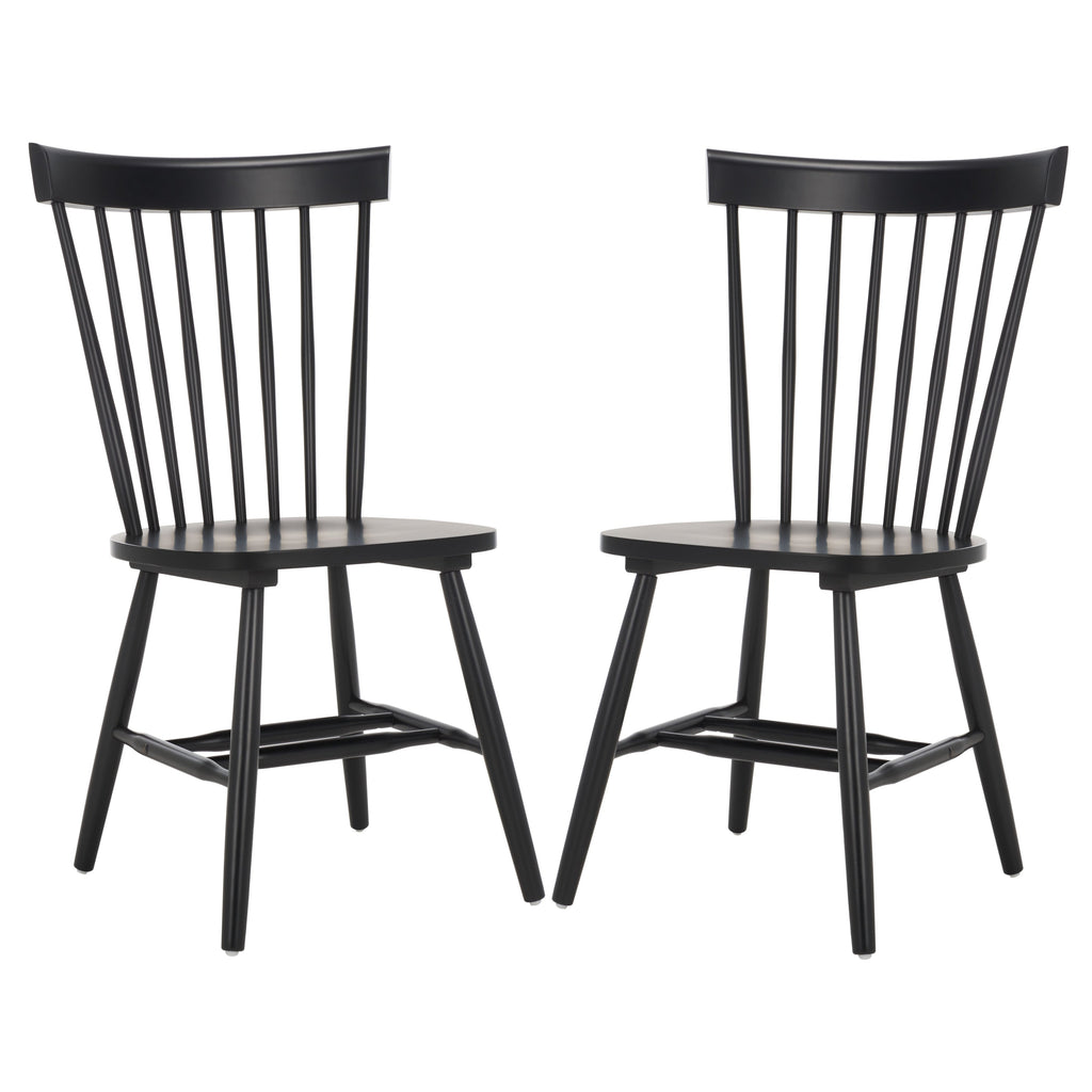 SAFAVIEH Suhair Spindle Farmhouse Dining Chair (Set of 2) - 20.5 x 21 x 36 - 21W x 21D x 36H