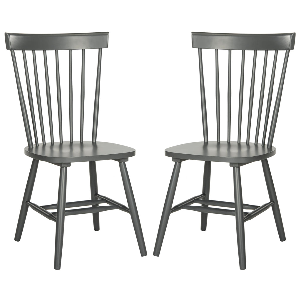 SAFAVIEH Suhair Spindle Farmhouse Dining Chair (Set of 2) - 20.5 x 21 x 36 - 21W x 21D x 36H