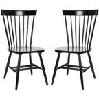 SAFAVIEH Suhair Spindle Farmhouse Dining Chair (Set of 2) - 20.5 x 21 x 36 - 21W x 21D x 36H