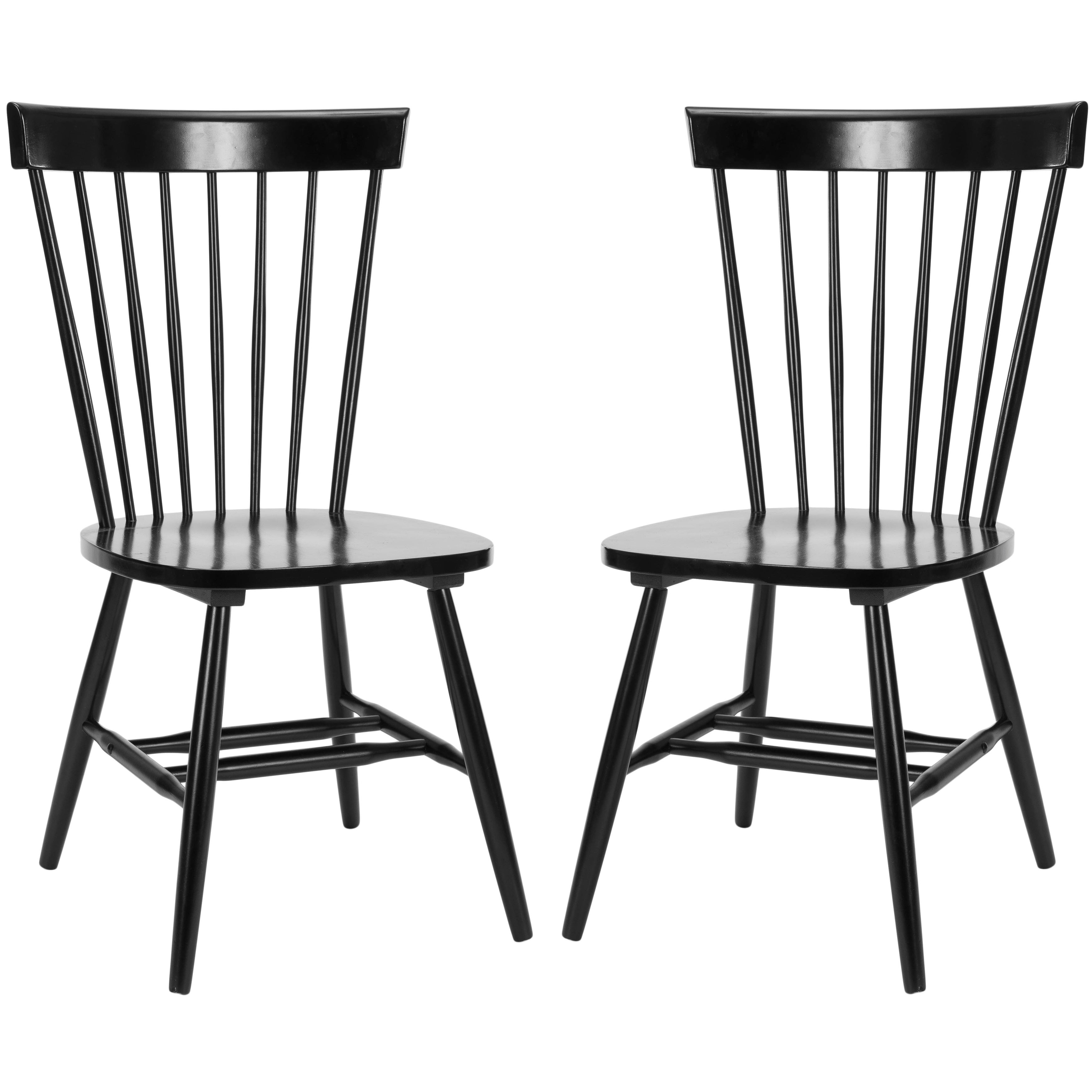 SAFAVIEH Suhair Spindle Farmhouse Dining Chair (Set of 2) - 20.5 x 21 x 36 - 21W x 21D x 36H