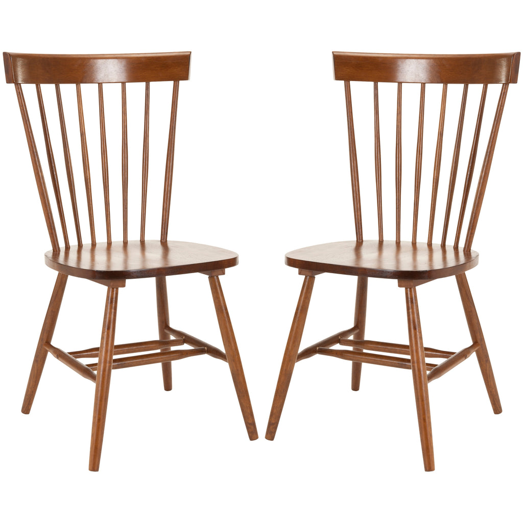 SAFAVIEH Suhair Spindle Farmhouse Dining Chair (Set of 2) - 20.5 x 21 x 36 - 21W x 21D x 36H