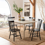 SAFAVIEH Suhair Spindle Farmhouse Dining Chair (Set of 2) - 20.5 x 21 x 36 - 21W x 21D x 36H