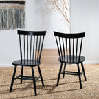 SAFAVIEH Suhair Spindle Farmhouse Dining Chair (Set of 2) - 20.5 x 21 x 36 - 21W x 21D x 36H