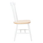 SAFAVIEH Suhair Spindle Farmhouse Dining Chair (Set of 2) - 20.5 x 21 x 36 - 21W x 21D x 36H