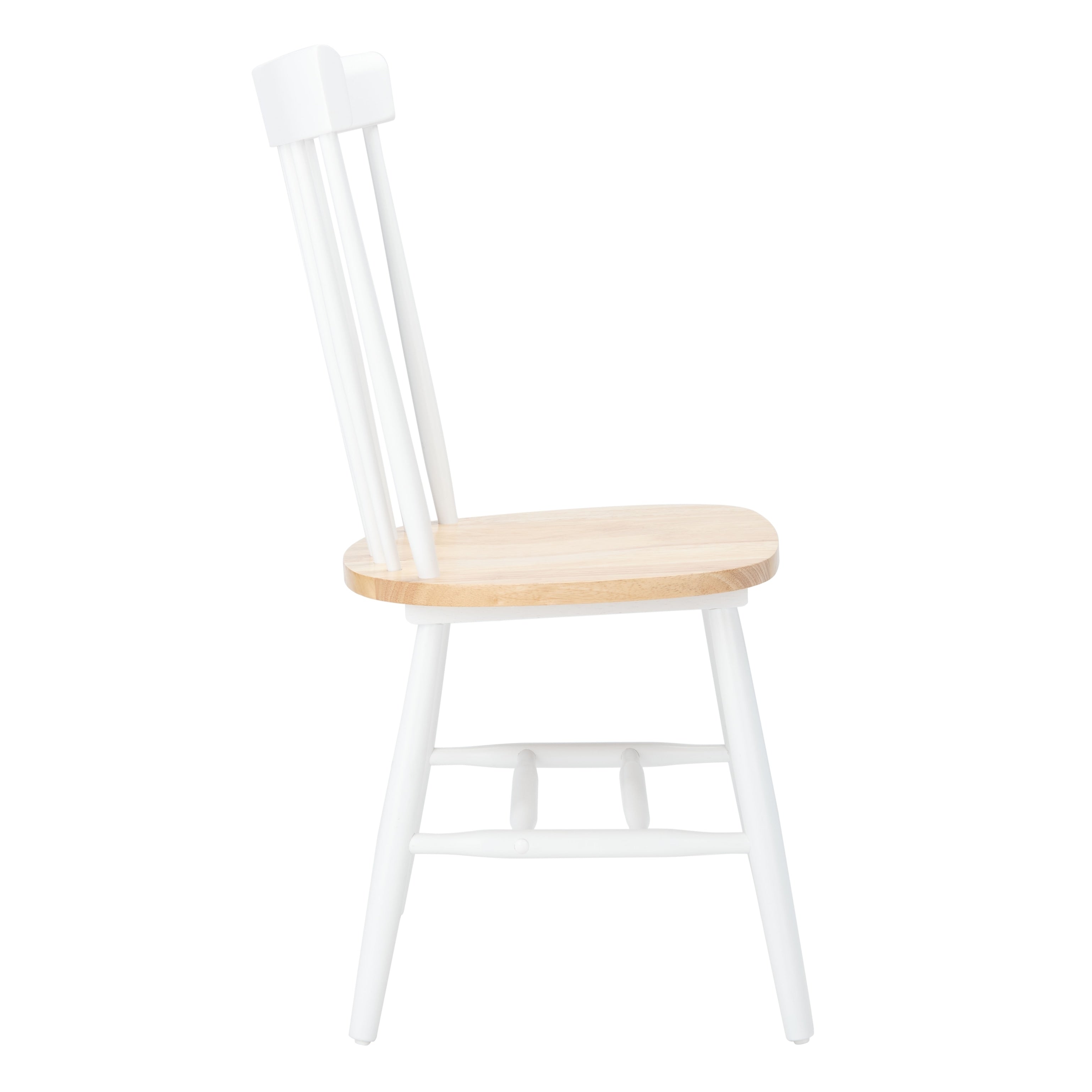 SAFAVIEH Suhair Spindle Farmhouse Dining Chair (Set of 2) - 20.5 x 21 x 36 - 21W x 21D x 36H