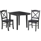 Simple Living Country Cottage Drop Leaf 3-piece Dining Set